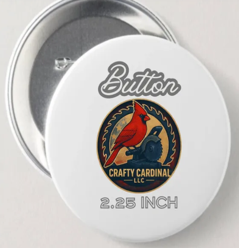 Customizable 2.25 INCH Circle Button