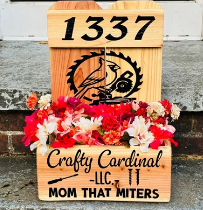 Customized Wood Planter Box